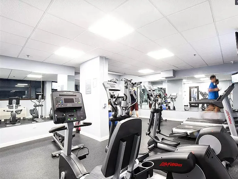 Free Gym in the building