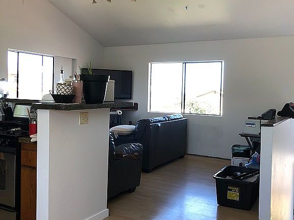 Upstairs kitchen/living room