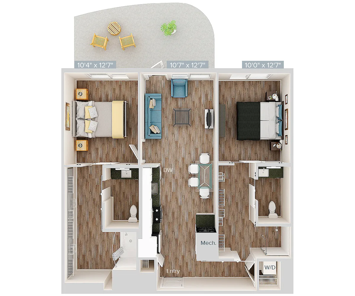 Floor plan BM02_1018