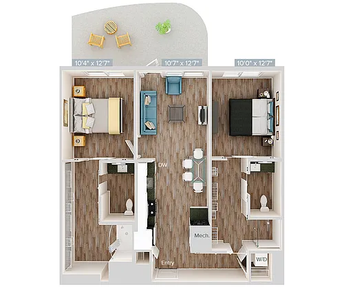 Floor plan BM02_1018