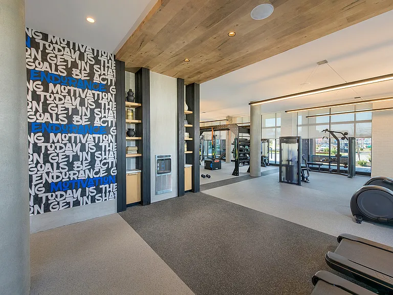 Modern Fitness Center and Yoga Studio