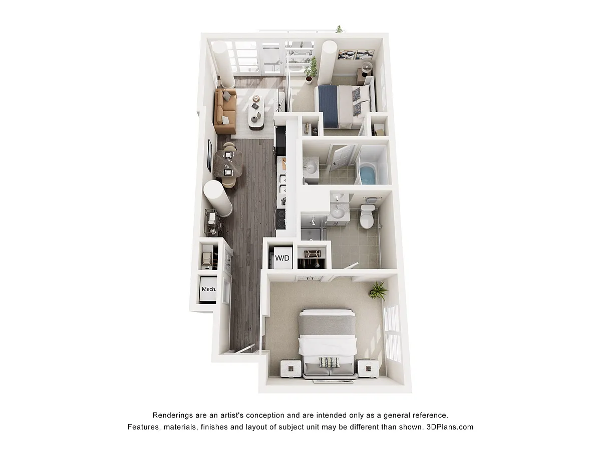 Floor plan B8