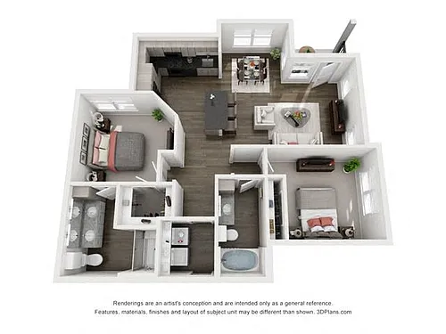 Floor plan ST. Barts