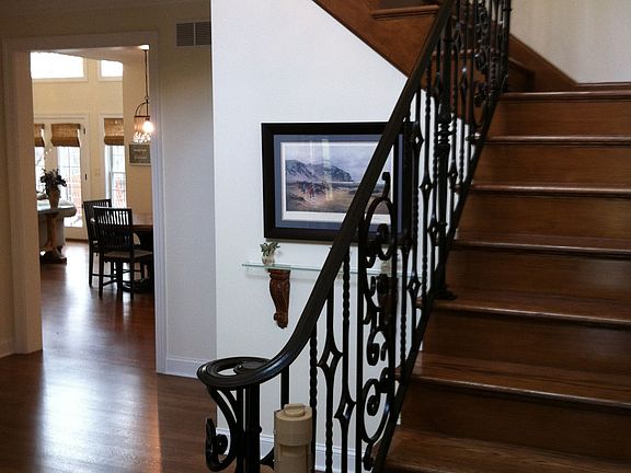 Italian Railings throughout the house