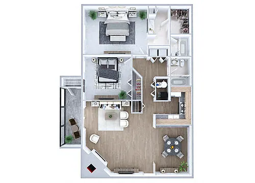 Floor plan B1