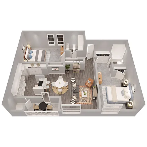 Floor plan B6