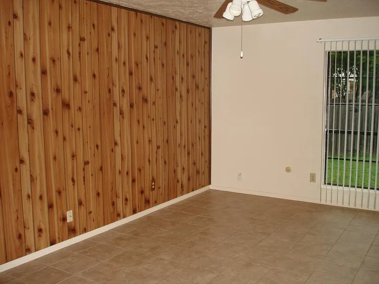 Living Room with ceramic tile