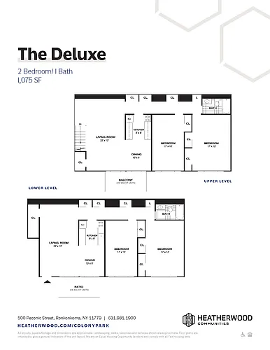 Floor plan The Deluxe