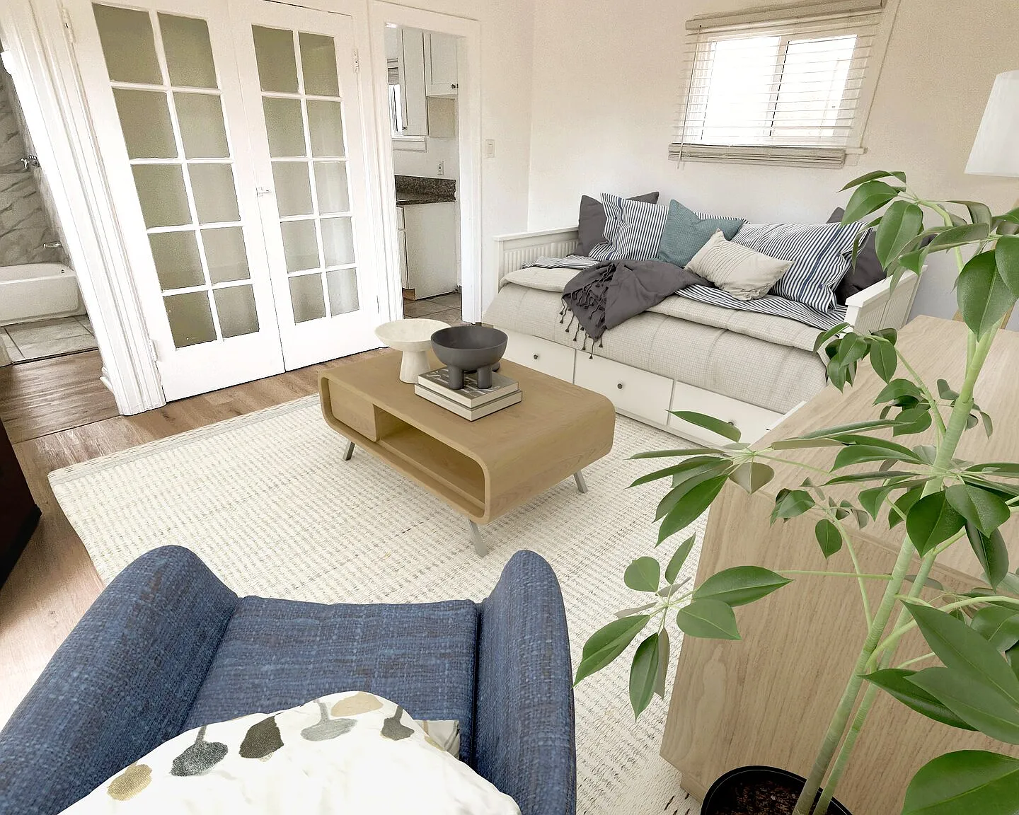 Studio, 400 sqft, $1,595 — Photo 1
