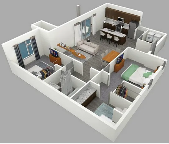 Floor plan D