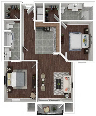 Floor plan B1