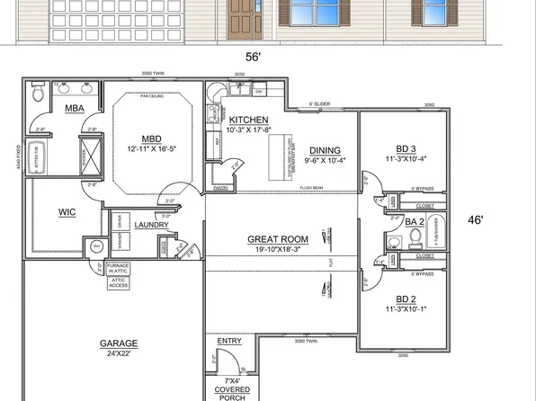 216 Pioneer Way Lot 23, Hollister, MO 65672