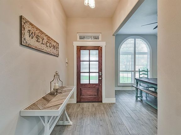 Another view of the entry way from inside the home.