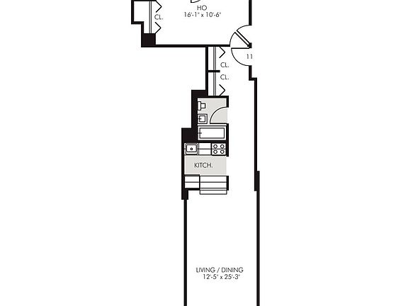2nd image of 45 Wall St APT 1211