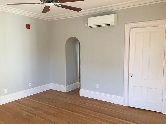 Arched Entry to Large Bedroom