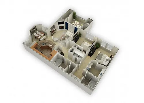 Floor plan G3 - 3rd floor