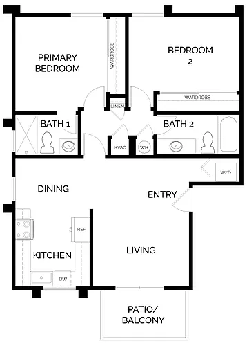 Floor plan Monterey