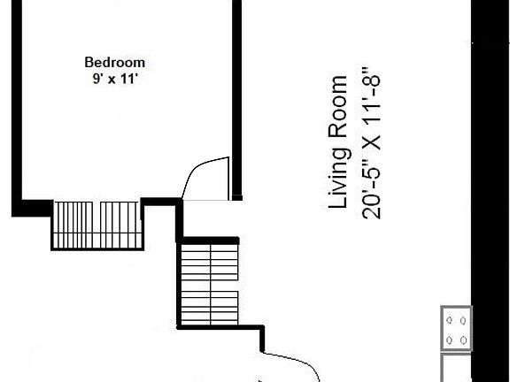 2nd image of 362 W 53rd St APT 3R