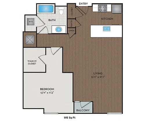 Floor plan 11F3