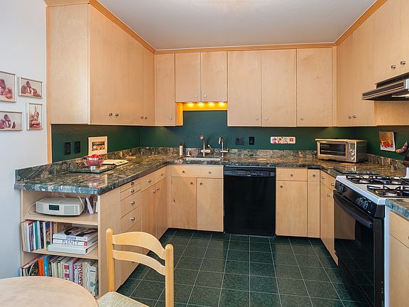 Kitchen with custom cabinets