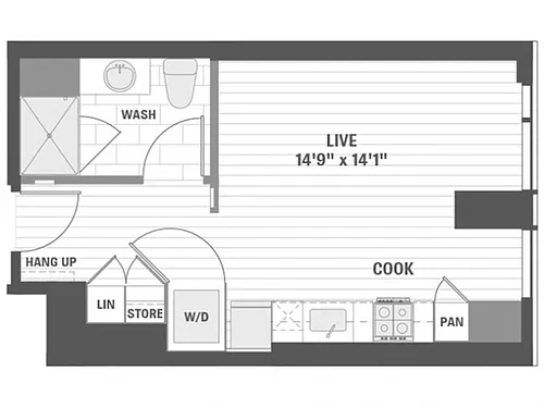 Floor plan E1a