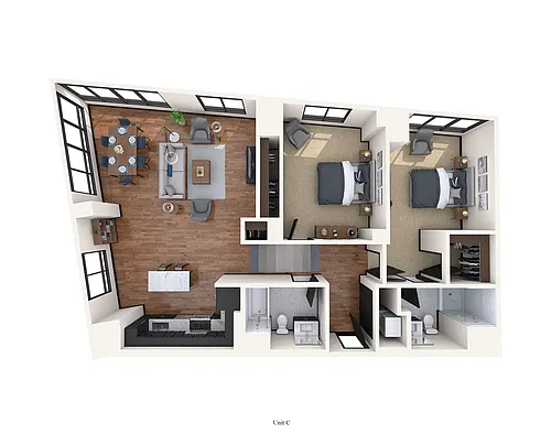 Floor plan B3