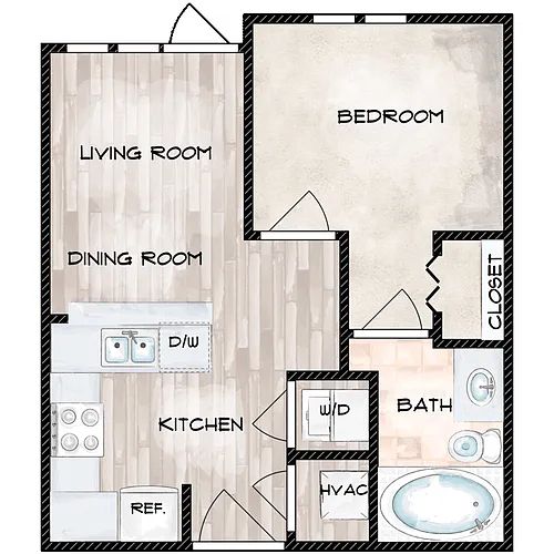 Floor plan The Mayfair