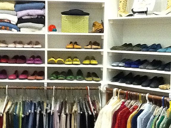 Closet interior