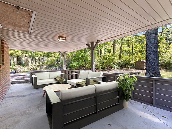 Large, private patio! (Virtually Staged.)