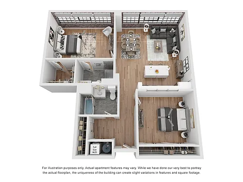 Floor plan B