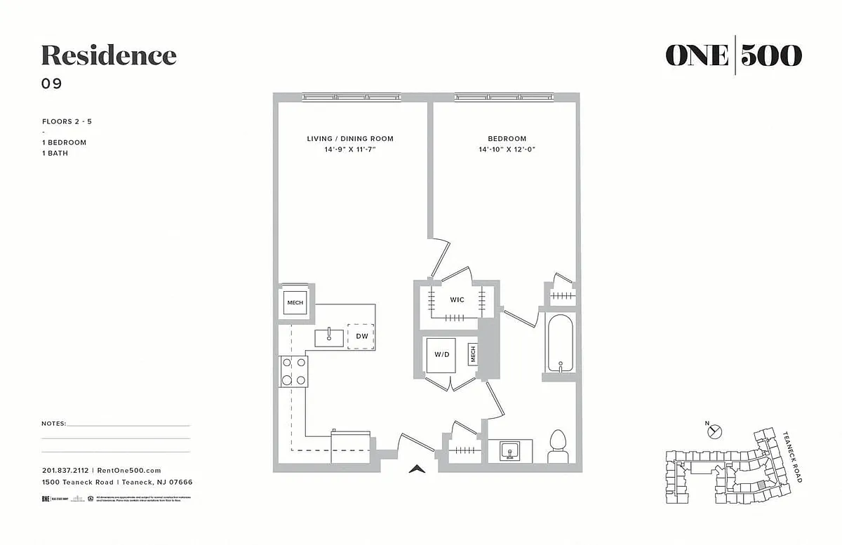 Floor plan A1 A