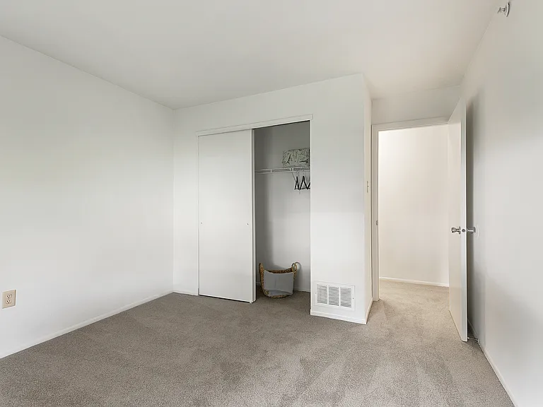 Spacious First Bedroom in the 2-Bedroom Floor Plan