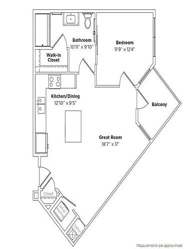 Floor plan Hinds