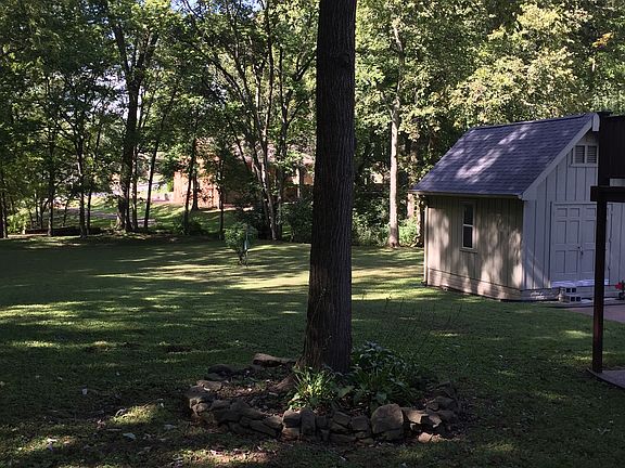 Back lawn is fully shaded.