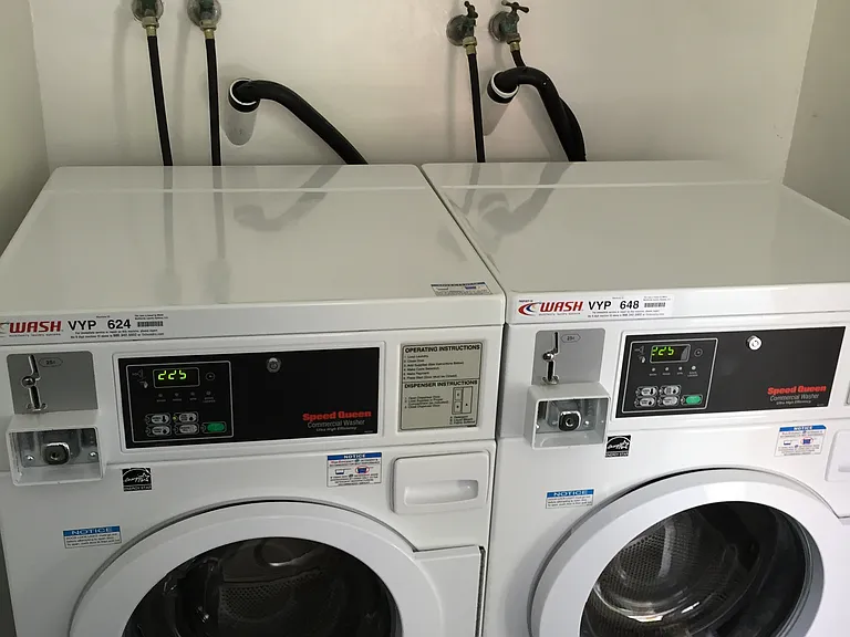 Same modern, easy to use, on site laundry