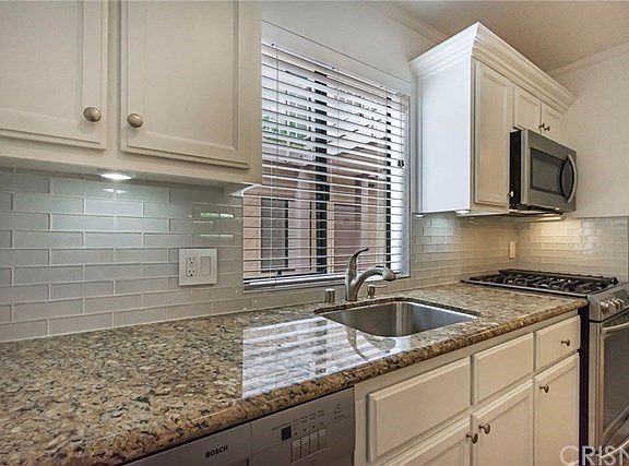 Kitchen with window view