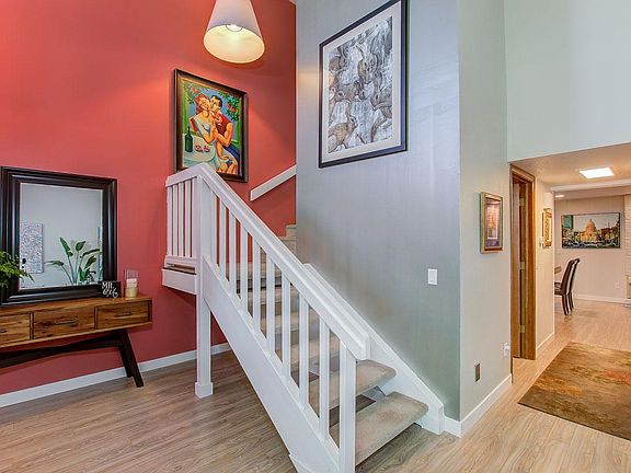 Stairs to upper level