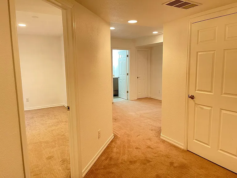 Basement living area