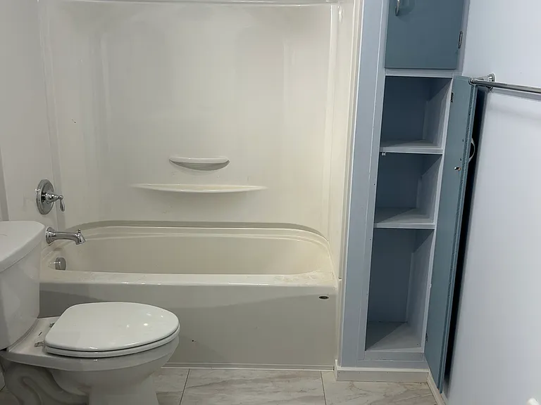Bathroom: addition storage with cabnets