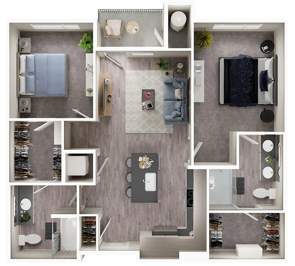 Floor plan B1