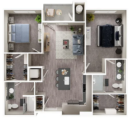 Floor plan B1