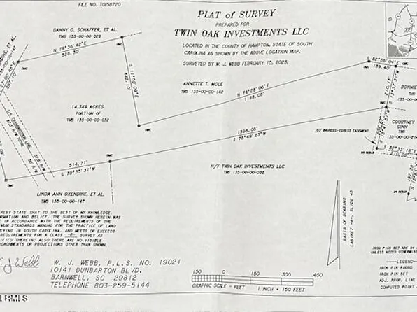 5 Brookwood Dr, Varnville, SC 29944