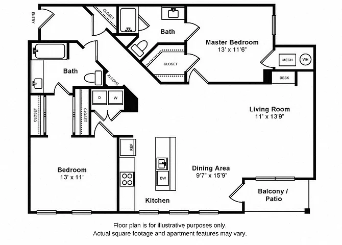 Floor plan Beacon