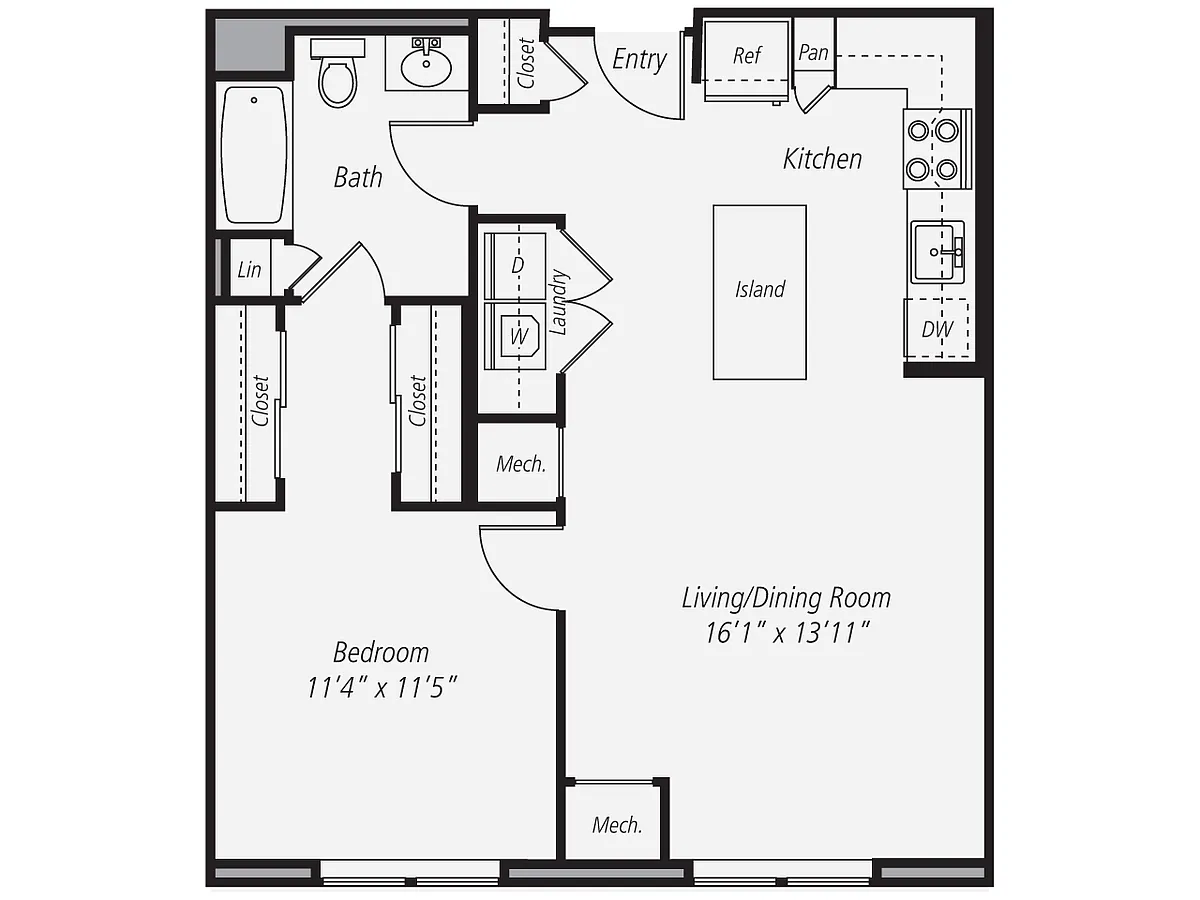 Floor plan A1-702
