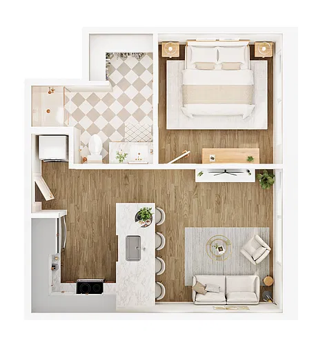 Floor plan The Haberdashery