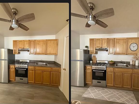 Eat in Kitchen New Stainless Steel Appliances