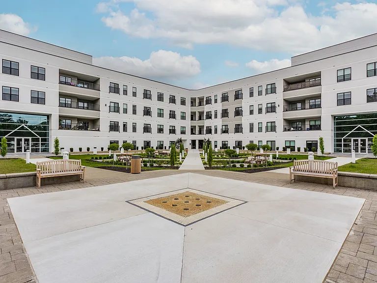 Relax and spend time with friends in the Altura courtyard