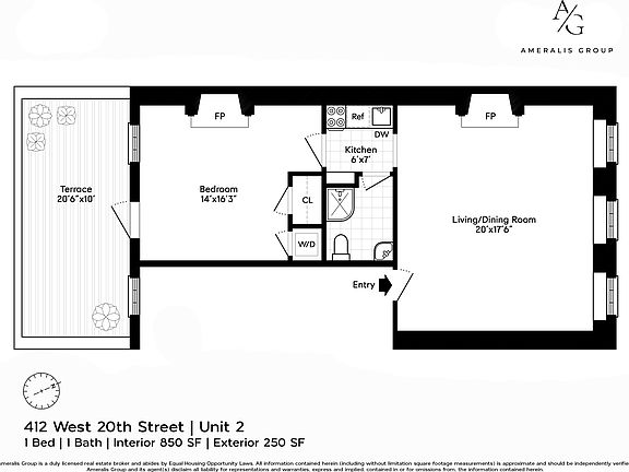 2nd image of 412 W 20th St APT 2