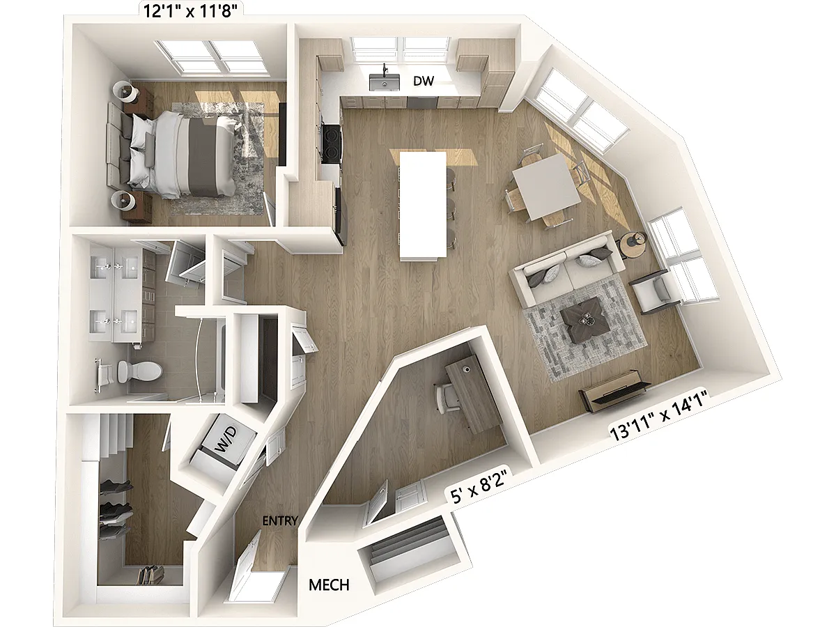 Floor plan A10 - Design Collection II