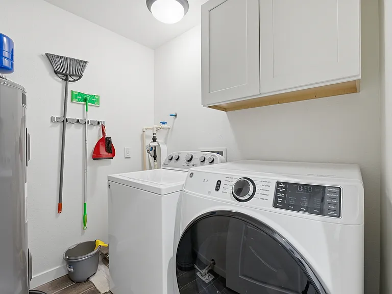 In-unit laundry for ultimate everyday convenience.